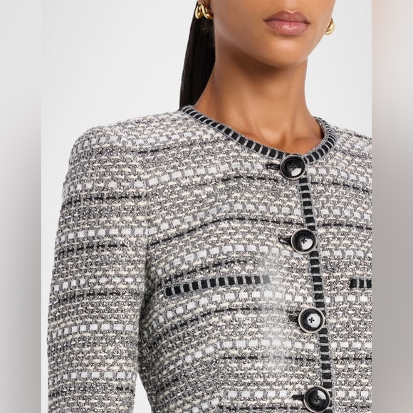 Veronica Beard Alessia Tailored Tweed Jacket $948 NEW - Picture 6 of 10